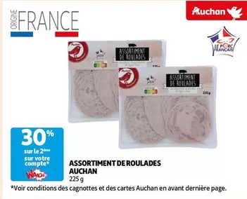 Auchan - Assortiment De Roulades offre sur Auchan Hypermarché