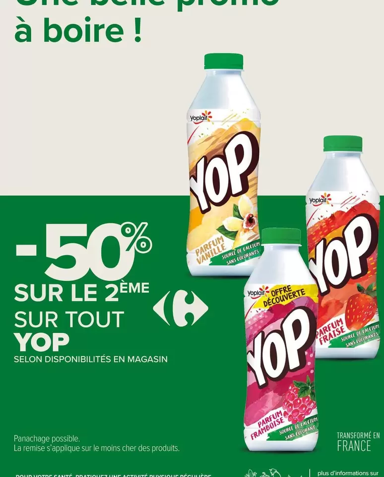 Yoplait - Sur Tout Yop offre sur Carrefour Express