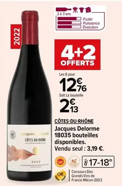 Cotes du Rhône - Jacques Delorme