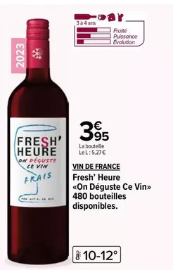 cave de turckheim - vin de france fresh'' heure