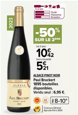 paul bruckert - alsace pinot noir