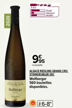 wolfberger - alsace riesling grand cru sec