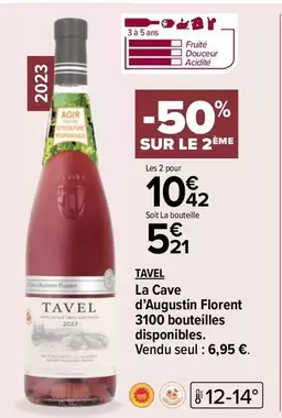 la cave d'augustin florent - tavel -