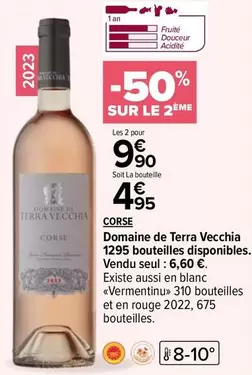 Domaine de Terra Vecchia - Vin de Corse, saveurs authentiques et terroir exceptionnel