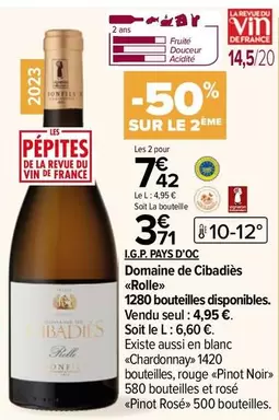 Carrefour - Domaine De Cibadies