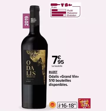 Carrefour - Odalis grand Vin