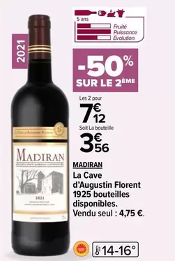 La Cave D'Augustin Florent - Madiran : Vins d'exception et promotions exclusives