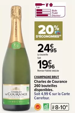 Carrefour - Charles de Courance - Champagne Brut