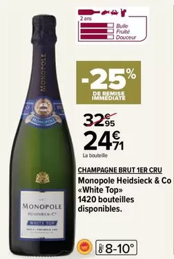 Heidsieck & Co - Champagne Brut 1er Cru Monopole