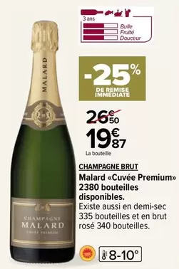 brut - malard - champagne