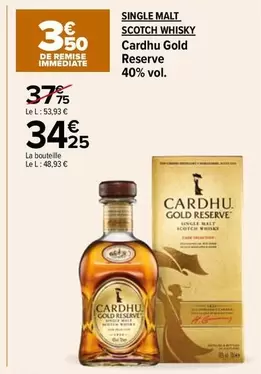 Cardhu -  Gold - Single Malt Scotch Whisky