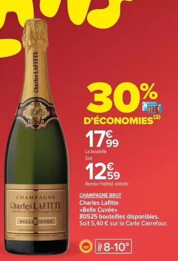 charles lafitte - champagne brut