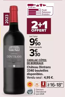 Cadillac-Côtes- De-Bordeaux - Chateau Dintrans