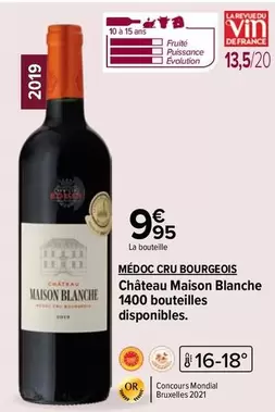 Bourgeois - Medoc Cru  - Chateau Maison Blanche