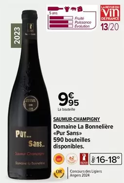 Domaine La Bonnelière - Saumur-Champigny