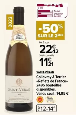 Reflets de France - Saint-Veran de Collovray & Terrier : un vin authentique aux caractéristiques uniques