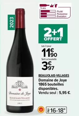 domaine de joye - beaujolais-villages