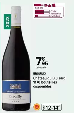 brouilly - chateau du bluizard