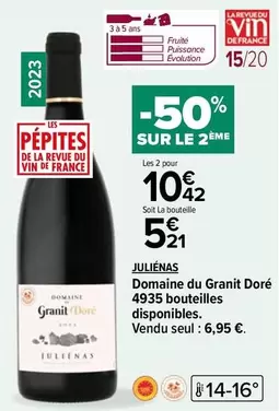 domaine du granit doré - julieans