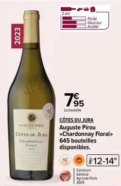 Auguste Pirou - Chardonnay Floral Cotes Du Jura