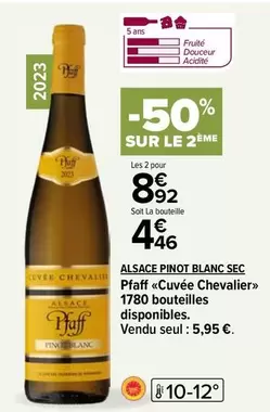 Paaff - Alsace Pinot Blanc Sec