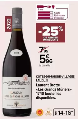 laurent brotte - côtes-du-rhône-villages