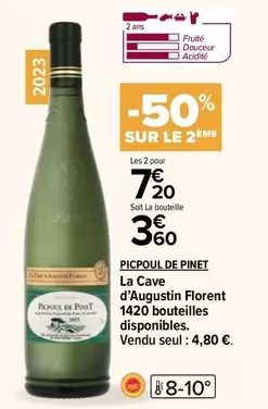 Picpoul De Pinet - La Cave D'Augustin Florent