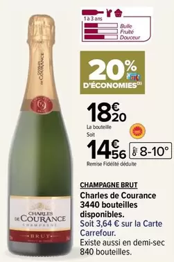 Carrefour - Charles de Courance - Champagne Brut