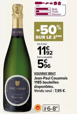 brut - jean-paul couamais - vouvray