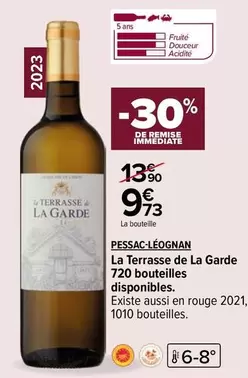 pessac leognan - la terrasse de la garde