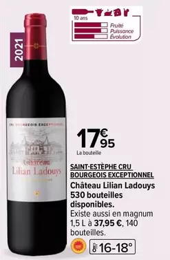 Château Lilian Ladouys - Cru Bourgeois Exceptionnel de Saint-Estèphe