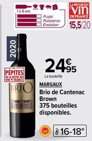 Margaux - Brio De Cantenac Brown