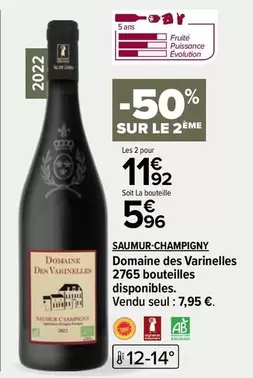 Saumur-Champigny - Domaine Des Varinelles