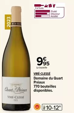 Domaine Du Quart Prêaux