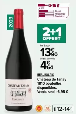 beaujolais - chateau de tanay