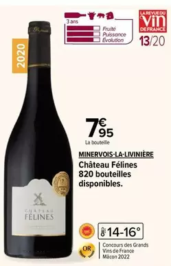 Minervois-La-Livinière - Château Felines