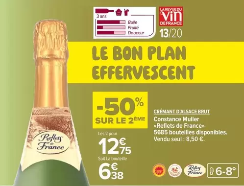 Reflets de France - Cremant D'alsace Brut