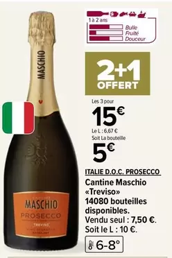 italie d.o.c. prosecco - cantine maschio