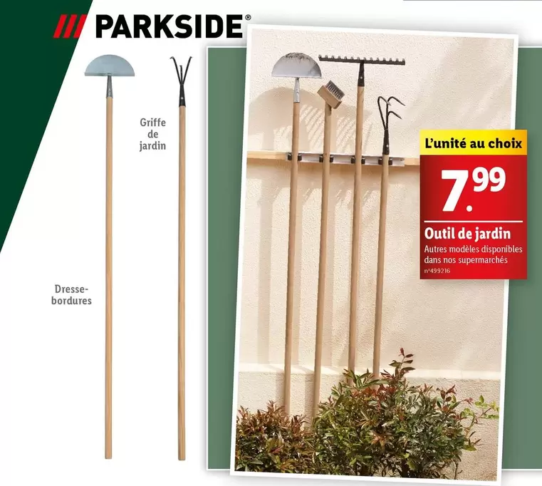 parkside - outil de jardin