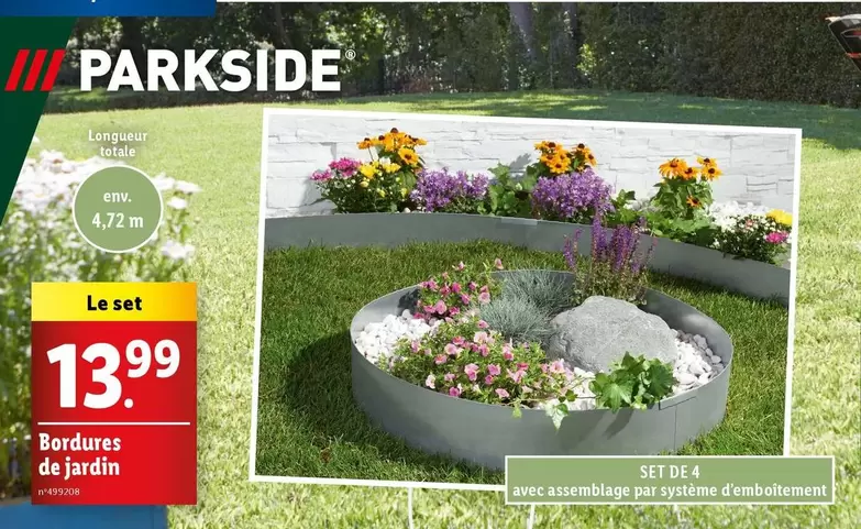 parkside - bordures de jardin