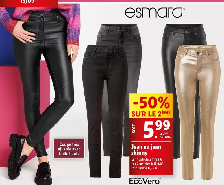 Esmara - Jean Ou Jean Skinny