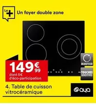 Table De Cuisson Vitroceramique offre à 149,99€ sur BUT