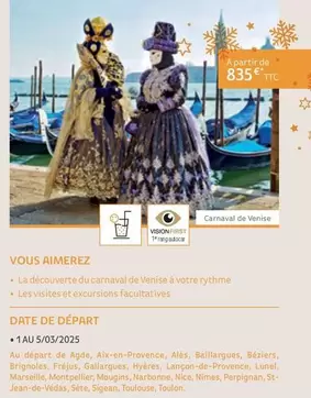 Les Carnavals De Nice Et La Fete Du Citron A Menton offre à 835€ sur Salaün Holidays