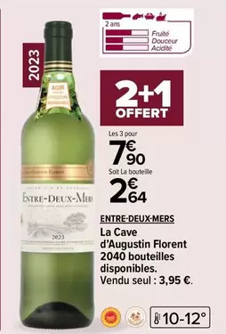 La Cave D'Augustin Florent - Entre-deux-Mers : Vins raffinés et authentiques