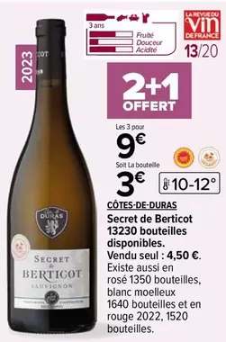 Cotes-De-Duras - Secret De Berticot