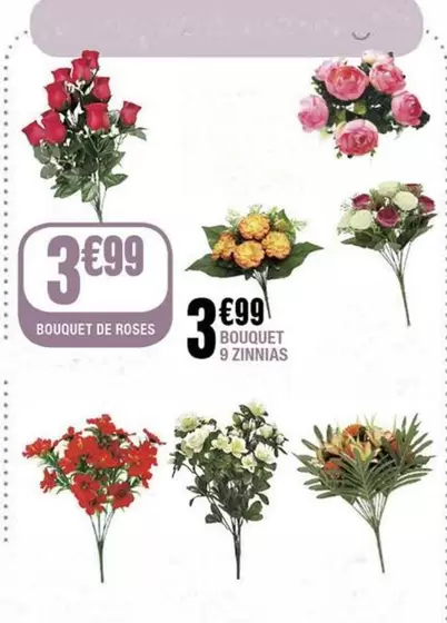 Bouquet De Roses offre à 3,99€ sur La Foir'Fouille