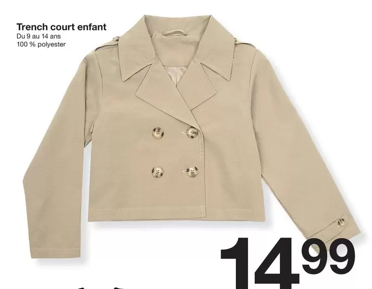 Trench Court Enfant