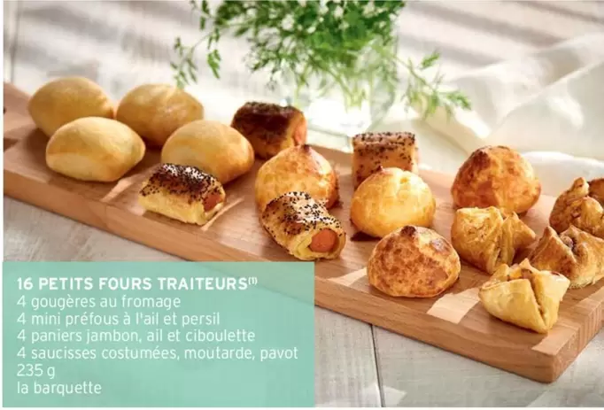 Persil - 16 Petits Fours Traiteurs offre sur Intermarché