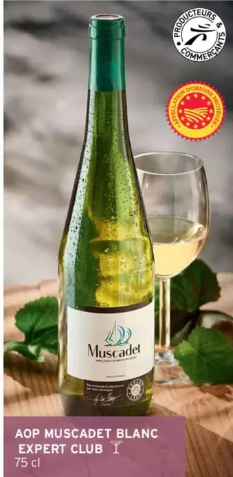 Muscadet - Aop  Blanc offre sur Intermarché