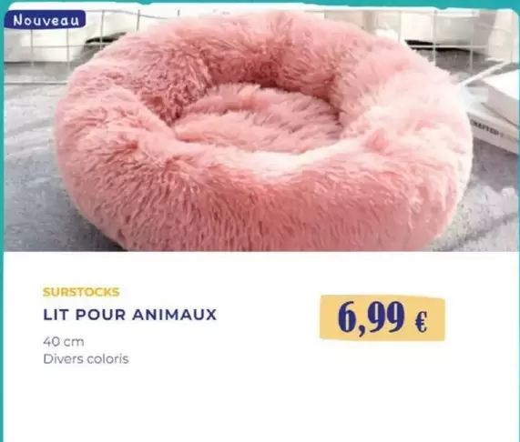 Lit Pour Animaux offre à 6,99€ sur Noz